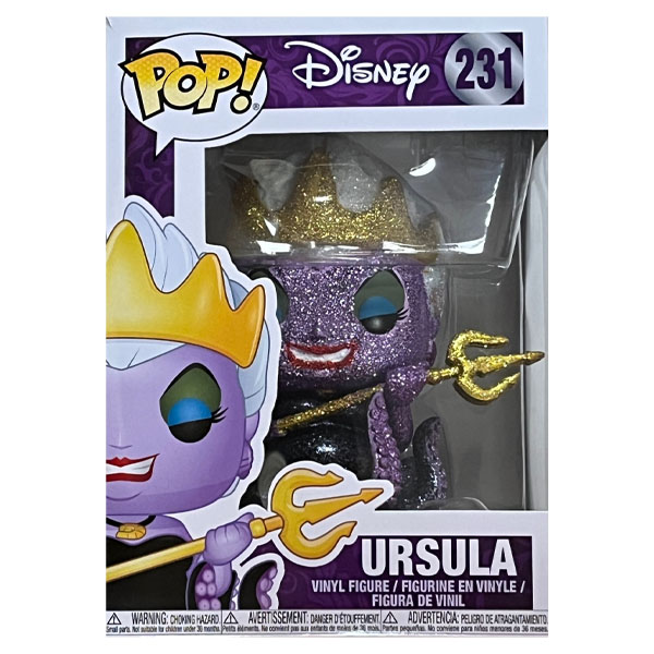 Funko POP #231 Disney The Little Mermaid Diamond Ursula Exclusive Figure